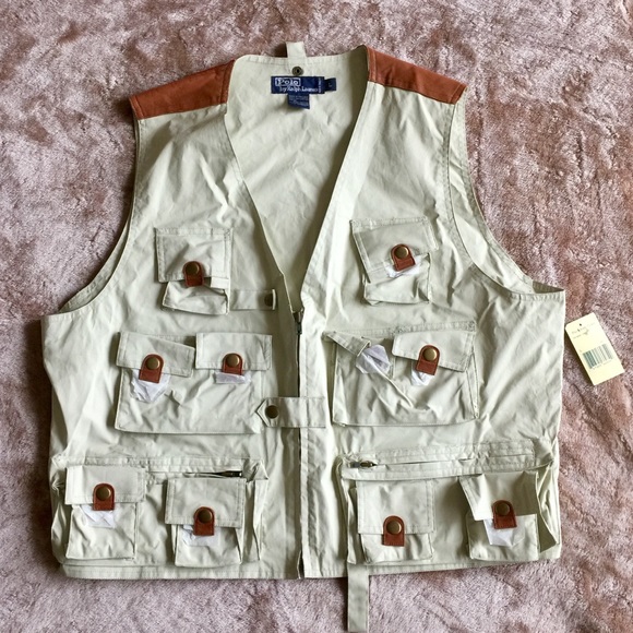 ralph lauren fishing vest